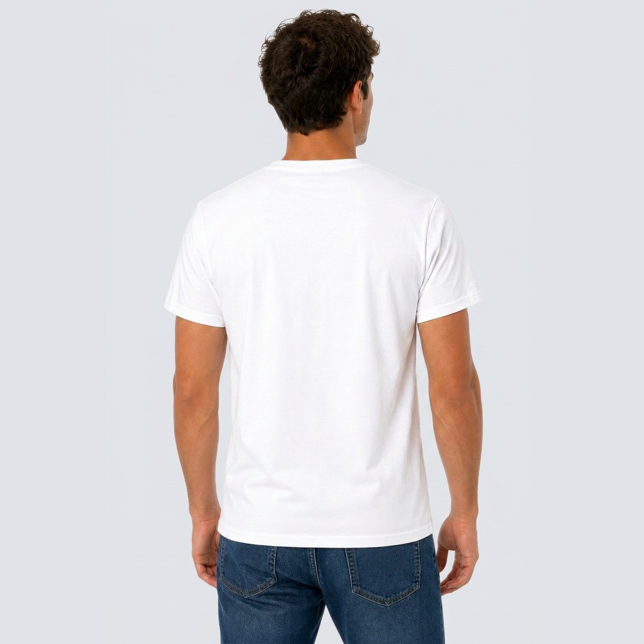 Camiseta Clásica Premium Unisex — Chico · Trasera