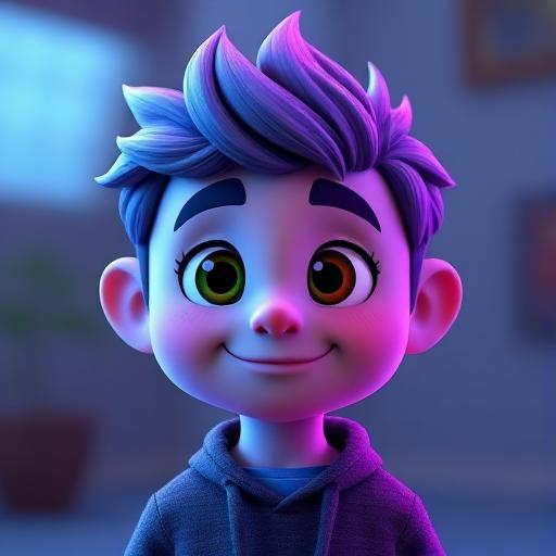 Ejemplo estilo Pixar 3D
